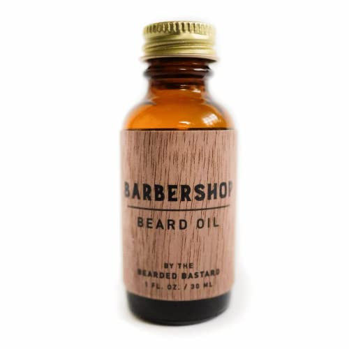 The Bearded Bastard TBB Barbershop Beard Oil for Men LeaveIn Beard Conditioner Keeps Facial Hair Soft and Moisturizes Sk