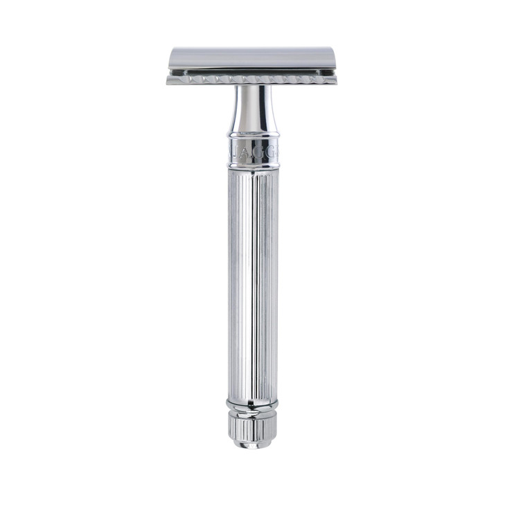 Edwin Jagger DE89LBLAMZ Classic Double Edge Manual EcoFriendly and Reusable Safety Razor for Men and Women for Shaving C