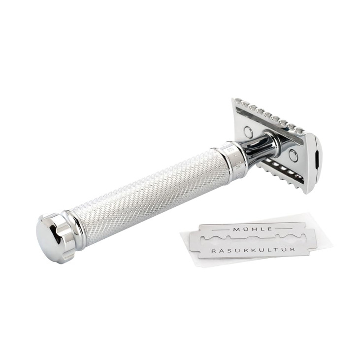 MHLE R41 TWIST Safety Shaving Razor Open Comb Design for Wet Shaving