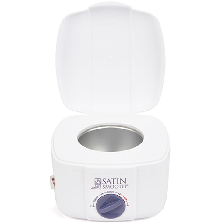 Satin Smooth Professional Single Wax Warmer for Hair Removal SSW12C Compact Wax Heater with Adjustable Temperature Contr