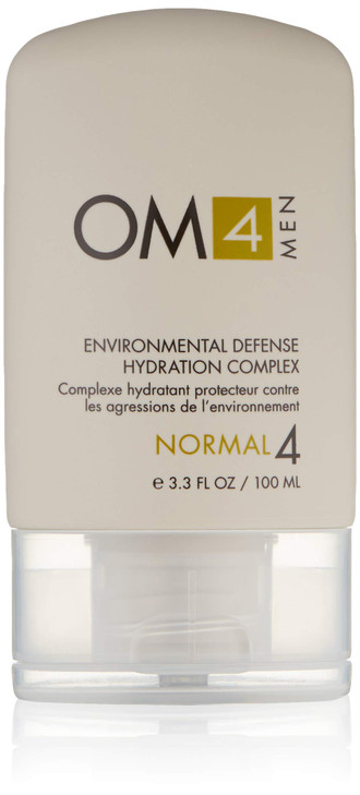 Organic Male OM4 Normal Step 4 Environmental Defense Hydration Complex Potent Mens Moisturizer with Vitamin C for all sk