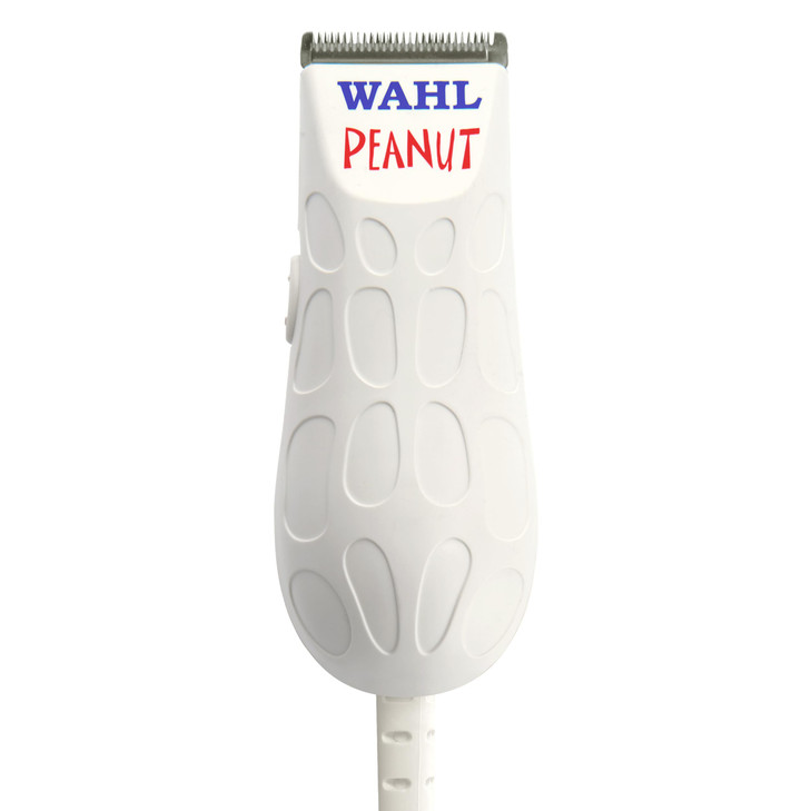 Wahl Professional Peanut ClipperTrimmer White Versatile Lightweight Powerful Rotary Motor