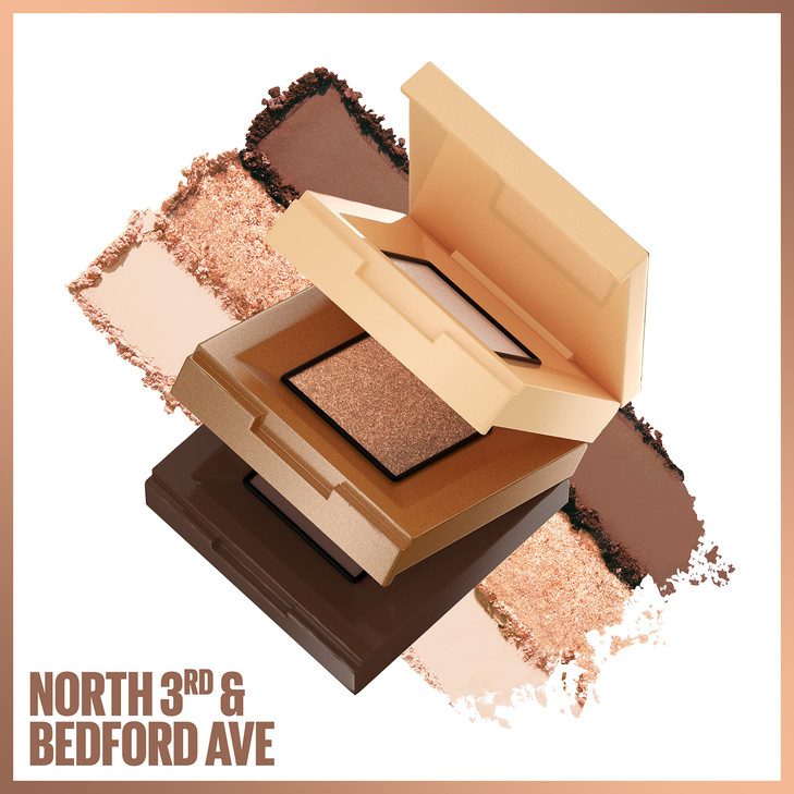Maybelline New York Shadow Blocks Shadow Blocks Eyeshadow Palette, Stacked Eye Shadow Trio, North 3rd & Bedford Ave, 0.08 oz online at globaldelivered