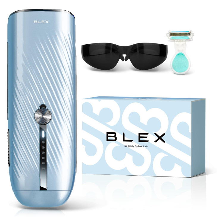 Blex Laser Hair Removal for Women and Men IPL Laser Hair Removal Device with Permanent Results Effective in 2 Weeks Ultr