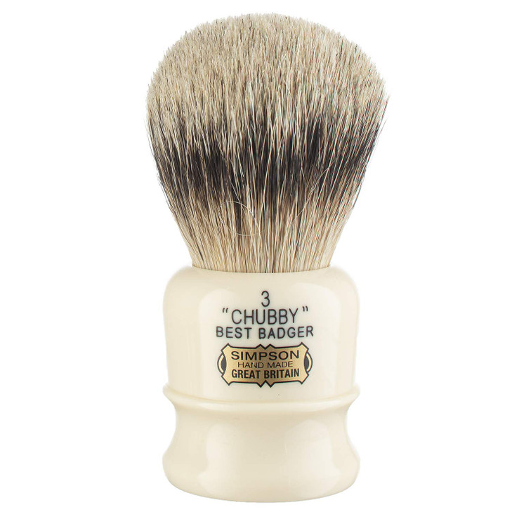 Simpsons Best Badger Shaving Brush Chubby CH3 Best