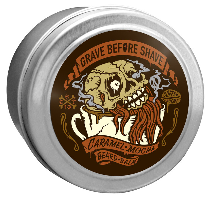 Grave Before Shave CARAMEL MOCHA BEARD PACK Caramel Mocha Coffee Scented