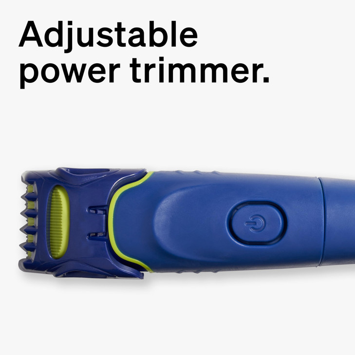Schick Hydro Groomer Beard Trimmer for Men Beard Groomer with 5 Razor Blades Blue