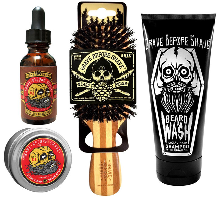 Grave Before Shave Beard Care Pack Cigar Vanilla Blend
