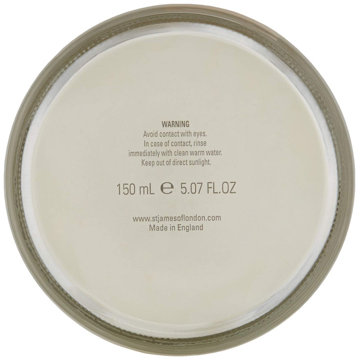 St James of London Mandarin Patchouli Shave Cream Jar 507oz