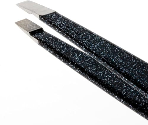 Tweezerman Special Edition 40th Anniversary Slant Tweezer Eyebrow Tweezers for Women and Men