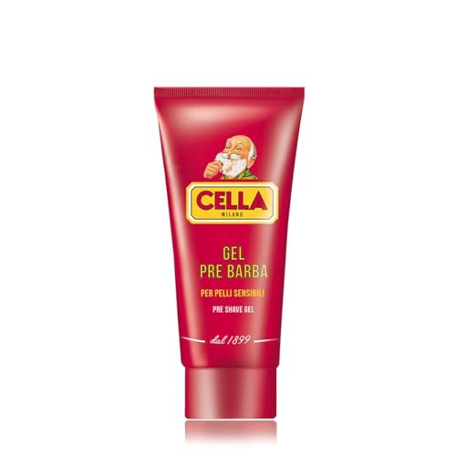 Cella Milano Conditioning PreShave Gel Italian SkinProtecting Wet Shave Primer with ProvitaminB Panthenol 26oz Glides Ra