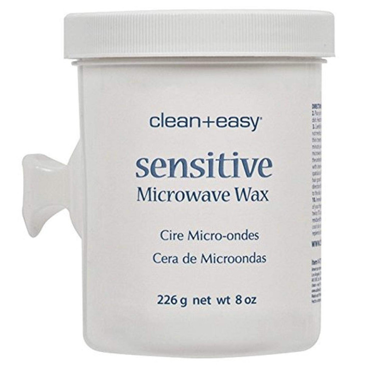 Clean Easy Microwave Wax Soft Wax for Face Full Body Waxing NoStrip Hair Removal Wax for Delicate Sensitive Skin Salon a