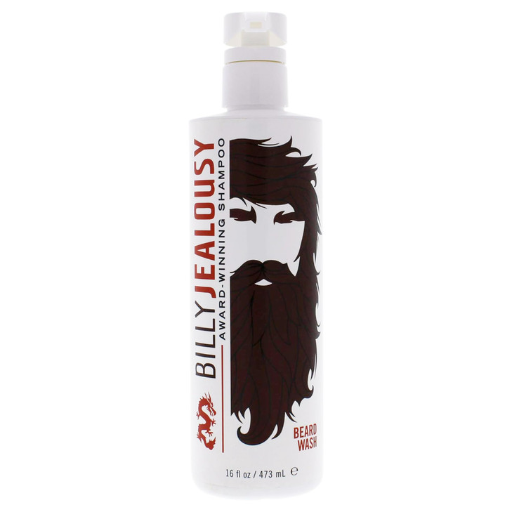 Billy Jealousy Beard Wash for Smooth Manageable Frizzfree Facial Hair Beard Care Enriched with Hydrating Aloe Strengthen