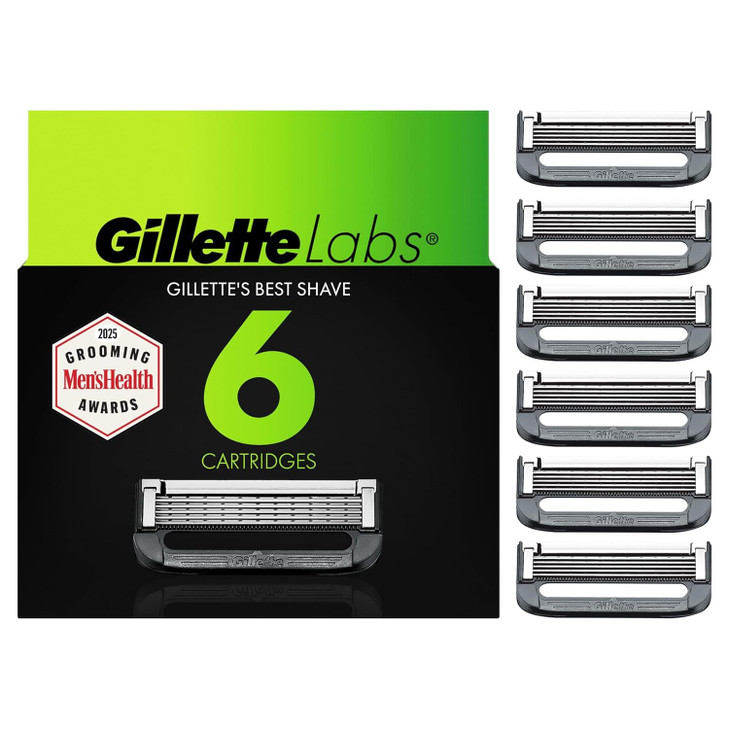 GilletteLabs Razor Blade Refills 6 count
