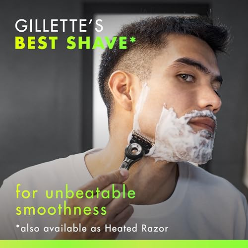 GilletteLabs Razor Blade Refills Ultimate Precision Trimmer 5 Bladed Refills Compatible with Exfoliating Bar and Heated
