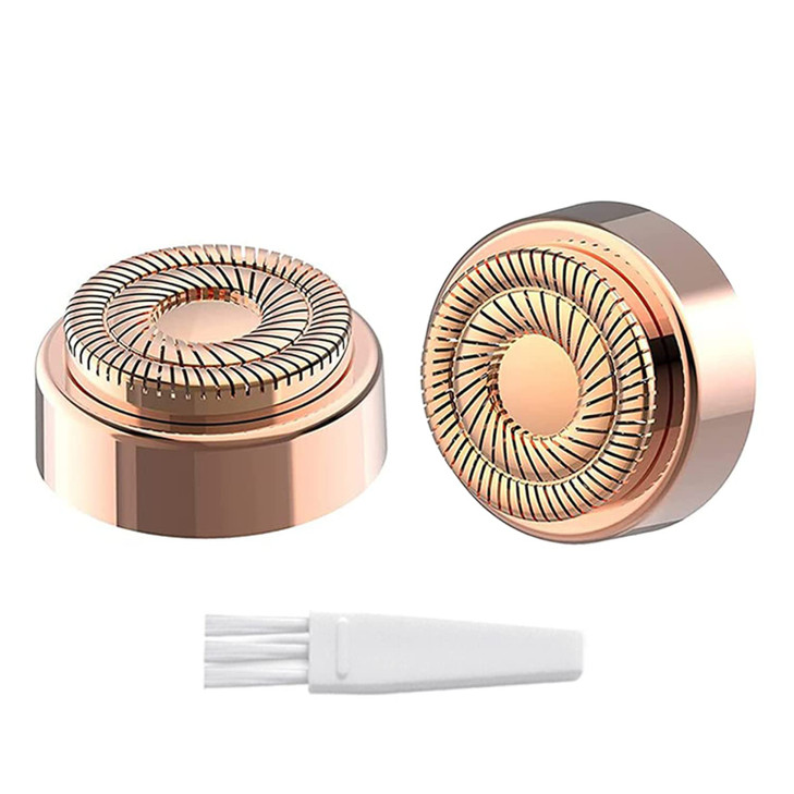 Facial Hair Remover Replacement Heads Gen 2 for Flawless Finishing Touch Double Ring Blades Compatible with Flawless Gen