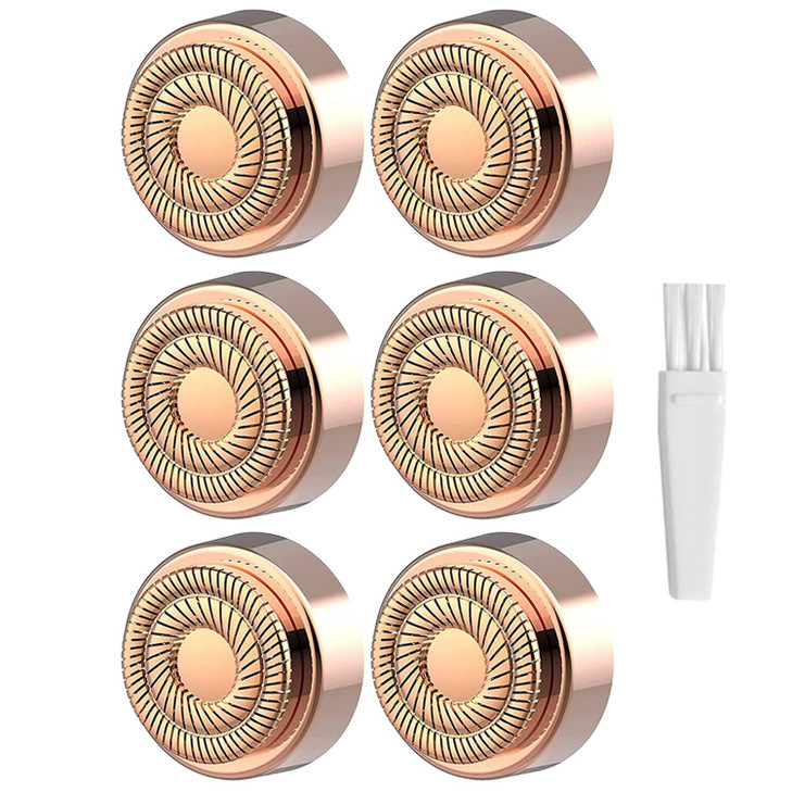 Generation 2 Replacement Heads for Flawless Finishing Touch Hair Removal Tool for Women Double Ring Blades for Gen 2 Dev