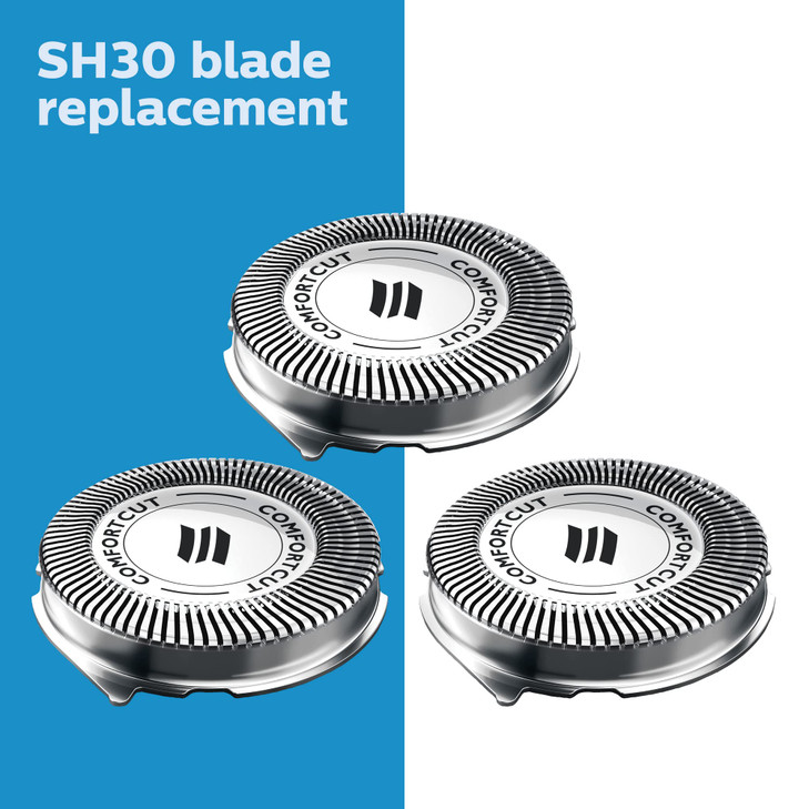 Philips Norelco SH3052 Shaving Heads Compatible with Philips Shavers Series 1000 3000 and 5000 Powerful Performance Self