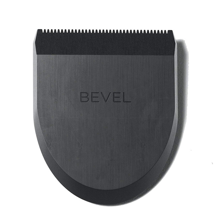 Bevel Square Trimmer Blade Attachment Compatible with Bevel Trimmer Only Face Neck and Body Hair Trimmer Head Black 1 Co