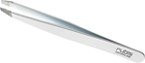 Rubis Classic Stainless Steel Slanted Tweezers for Precise Eyebrows and Hair Removal 1K105 WhiteRubis Switzerland Swiss