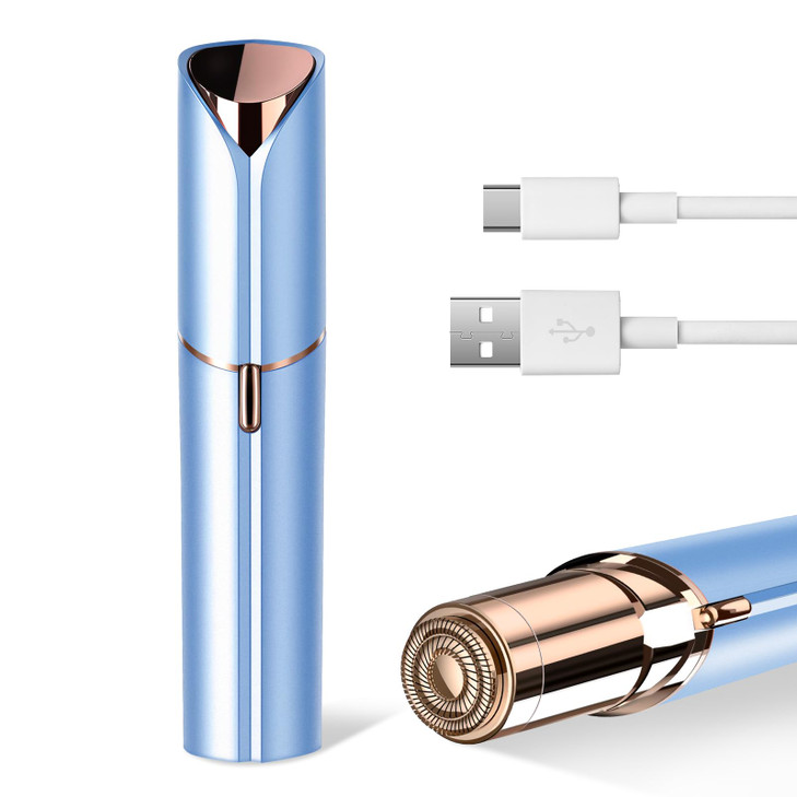 Facial Hair Remover for Women as Seen on TV Painless Face Shaver Mini Hair Remover Electric Razor Shaver Portable Bikini