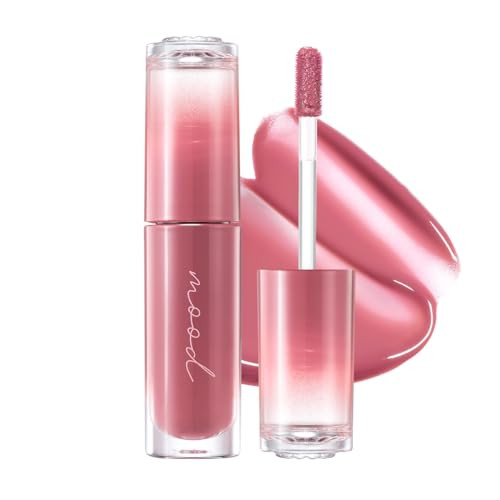 Peripera Ink Mood Glowy Tint | Lip-Plumping, Naturally Moisturizing, Lightweight, Glow-Boosting, Long-Lasting, Comfortable, Non-Sticky, No White Film