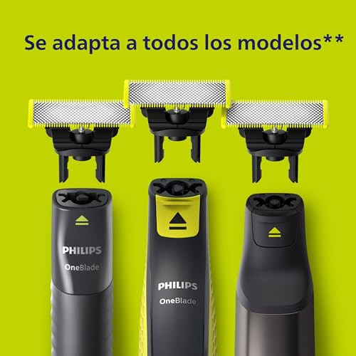 Philips OneBlade Replacement Blades for FaceBody Kit Original Replacement Blades Compatible with all OneBlade Electric R