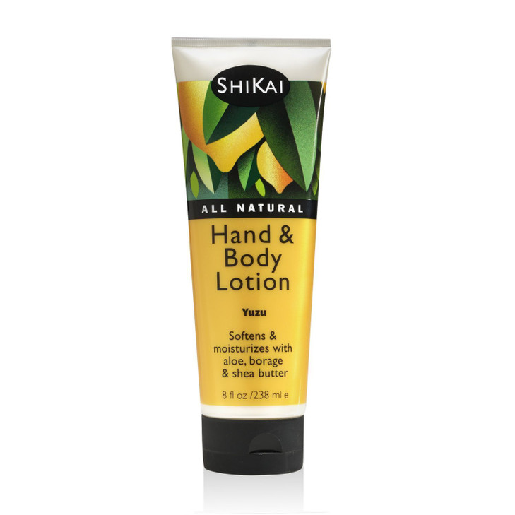 ShiKai Hand & Body Lotion (Yuzu, 8oz) | Daily Moisturizing Skincare for Dry and Cracked Hands | With Aloe Vera & Vitamin E online at globaldelivered
