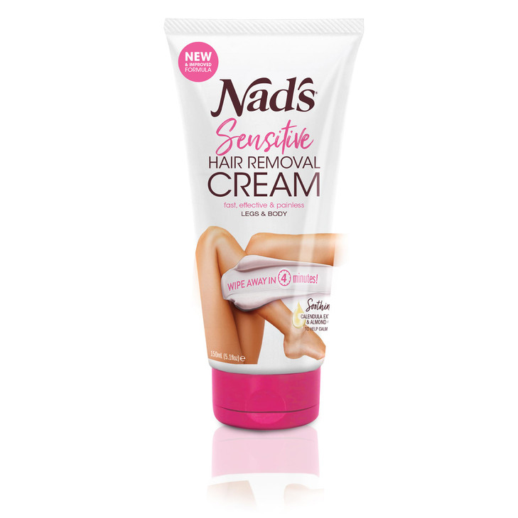 Nads Hair Removal Cream for Women Sensitive Depilatory Cream for Body Legs 51 Oz