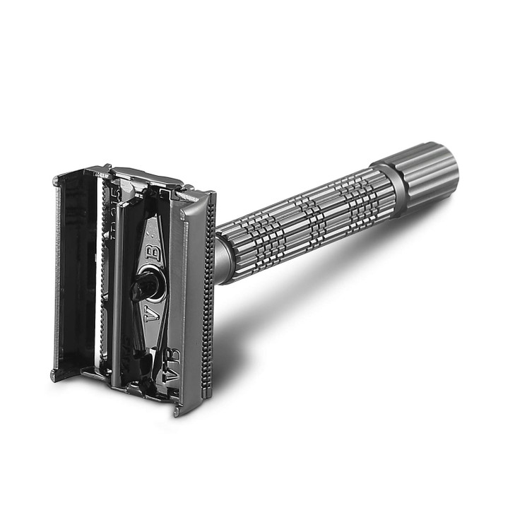 VIKINGS BLADE Safety Razor for Women 5 Swedish Steel Blades Quick Release Head Double Edge Smooth Reusable Recyclable Mo