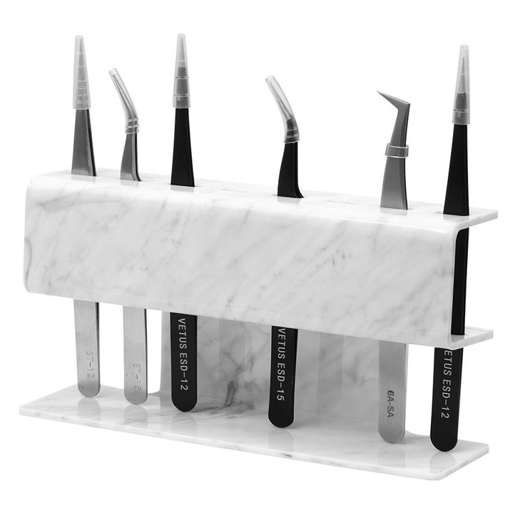 Lash Extension Supplies Tweezer Holder Stand GEMERRY Eyelash Extension Supplies Accessories Tools Acrylic Display Storag