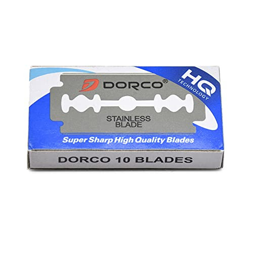 Dorco Platinum ST300 Stainless Steel Razor Blades Pack of 10 Blades