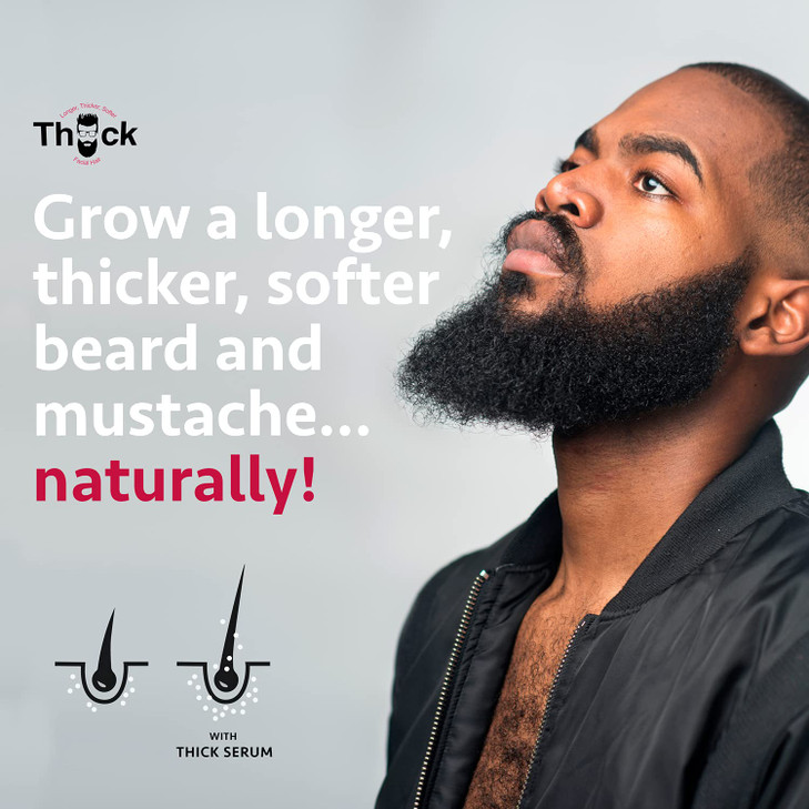 Godefroy Thick Beard and Mustache Serum For Ethnic Hair Types 15 ml