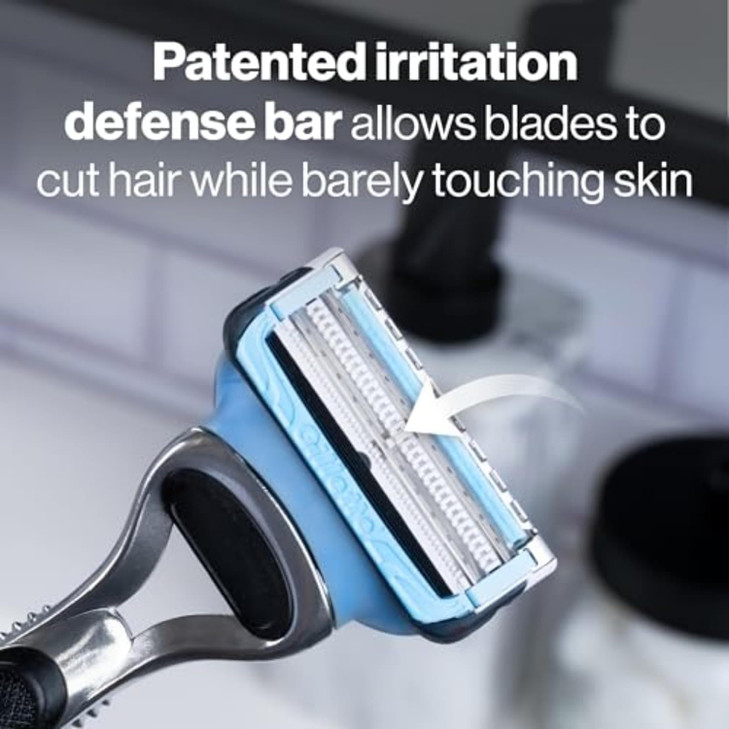 Gillette SkinGuard Razors 1 Gillette Razor 4 Razor Blade Refills Designed for Men with Skin Irritation Razor Bumps and S