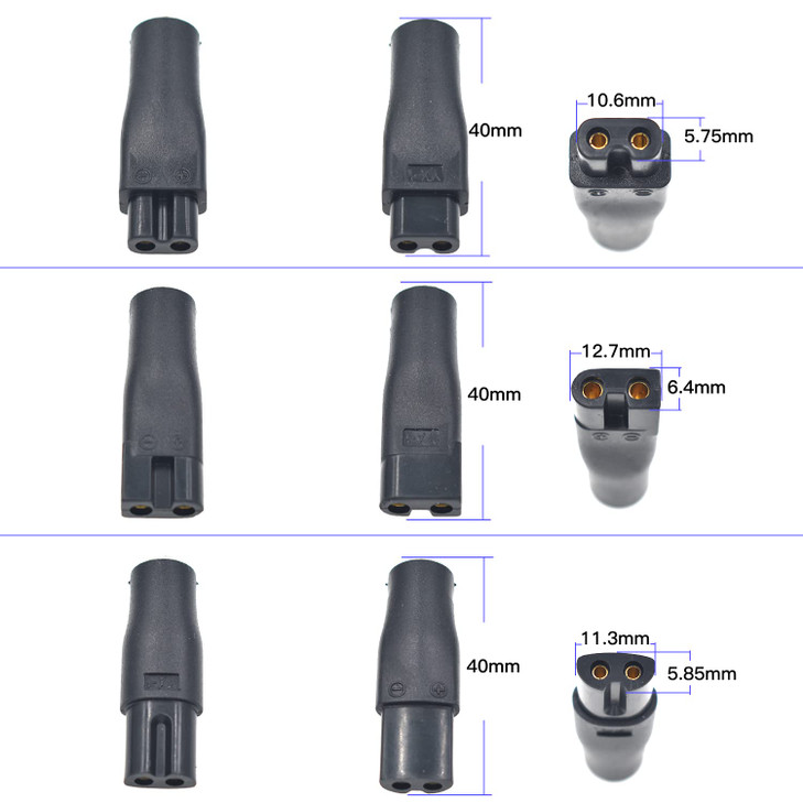 7 PCS Power Cord 5V Replacement Charger USB Adapter Suitable for Electric Hair Clippers Beard Trimmers Shavers Beauty In