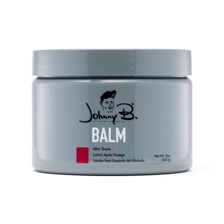 JOHNNY B Professional Balm After Shave AllNatural and Hyrdating 12 Ounces