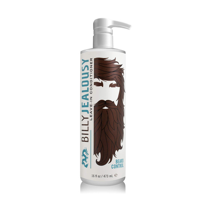 Billy Jealousy Beard Control Leave In Beard Conditioner for Men with Aloe Leaf Juice and Jojoba Seed Oil Softens Hair an