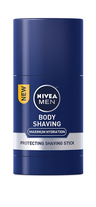 NIVEA Men Maximum Hydration Shave Stick Body Protecting for Smooth Shaving 25 Oz