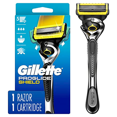Gillette ProGlide Shield Razor for Men Handle 1 Blade Refill