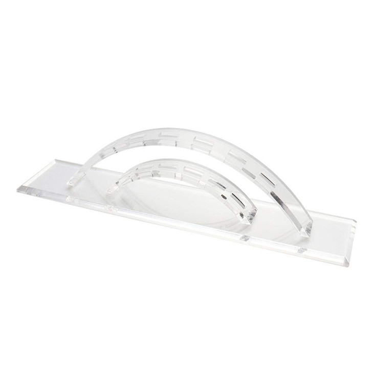 BNP Tweezers Display Stand Durable Acrylic Eyelash Extension Tools Holder Tweezer Transparent Scraper Organize Rack 6 Ho