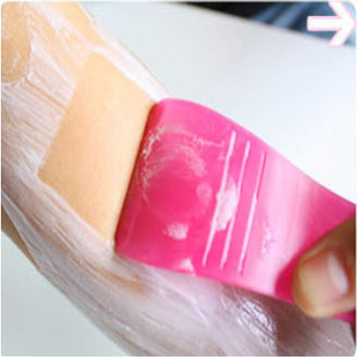 30Pcs Hair Wax Cleansing Spatulas Mask Scraper Plastic Makeup Sticks Depilatory Creams Hair Waxing Removal Beauty Tools
