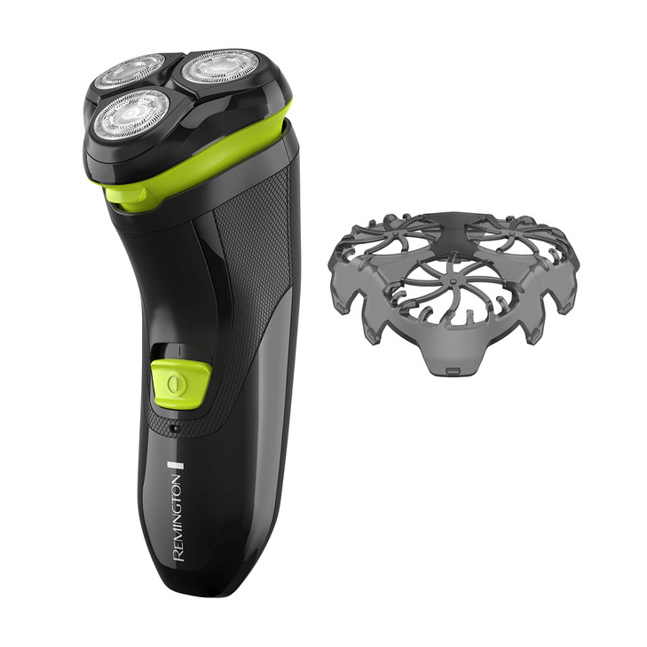 Remington Ultrastyle Rechargeable Rotary Shaver Pr1320 BlackNeon Green