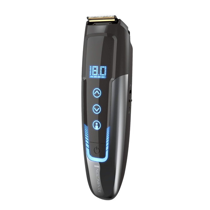 Remington MB4700 Smart Beard Trimmer with Memory Settings and Digital Touch Screen Rechargeable for Cordless Use