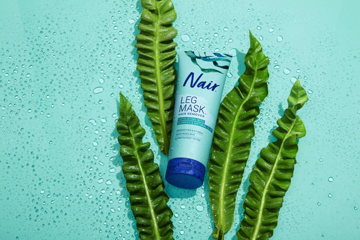 Nair Hair Remover Seaweed Leg Mask Depilatory 8 Oz Bottle