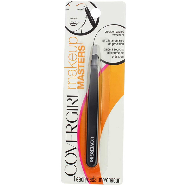 COVERGIRL Makeup Masters Precision Angled Tweezers 1 Count packaging may vary