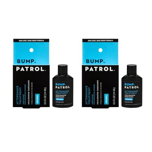 Bump Patrol Original Formula After Shave Bump Treatment Serum Razor Bumps Ingrown Hair Solution for Men and Women 05 Oun