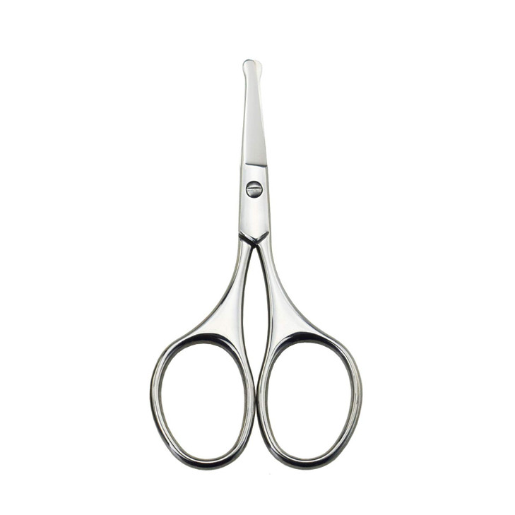 Motanar Nose Hair Trimmer Scissors34 Round Tip Scissors For Ear Eyebrow Beard Mustache Trimming Multi Purpose Round Pers