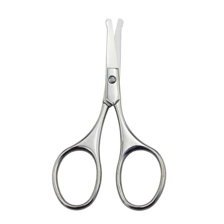 Motanar Nose Hair Trimmer Scissors34 Round Tip Scissors For Ear Eyebrow Beard Mustache Trimming Multi Purpose Round Pers