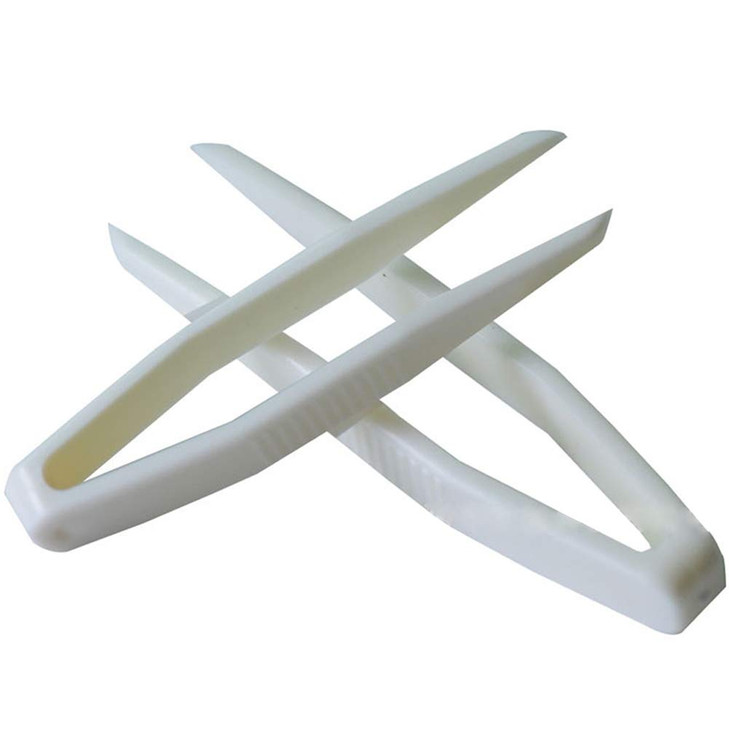 20 Pcs Mini Plastic Tweezers Clips Portable Eyelid Tape Sticker Tweezer Makeup Tool for Contact Lenses Double Eyelid Sti