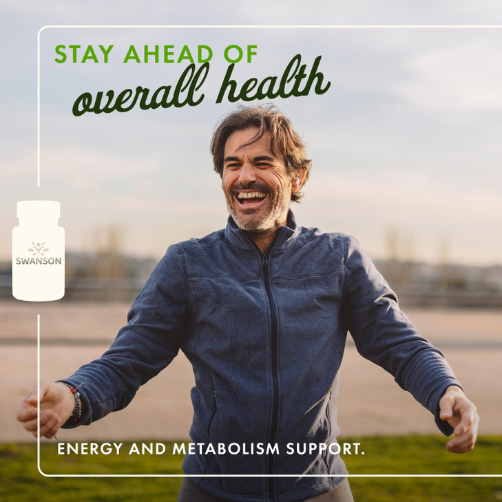 Swanson Vitamin B2 Supplement (Riboflavin) - Vitamin Supplement to Support Vision Health, Aid Thyroid Function, and Promote Energy Metabolism Support